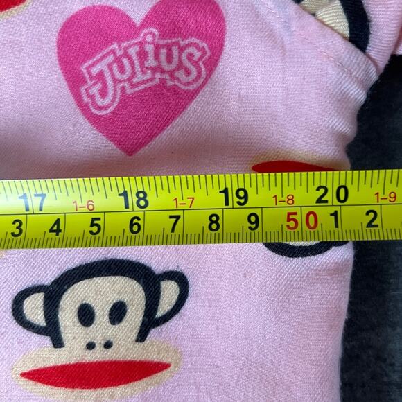 Paul Frank 10/12 “The Monkey” Bath Wrap/Robe Pink - Picture 6 of 7